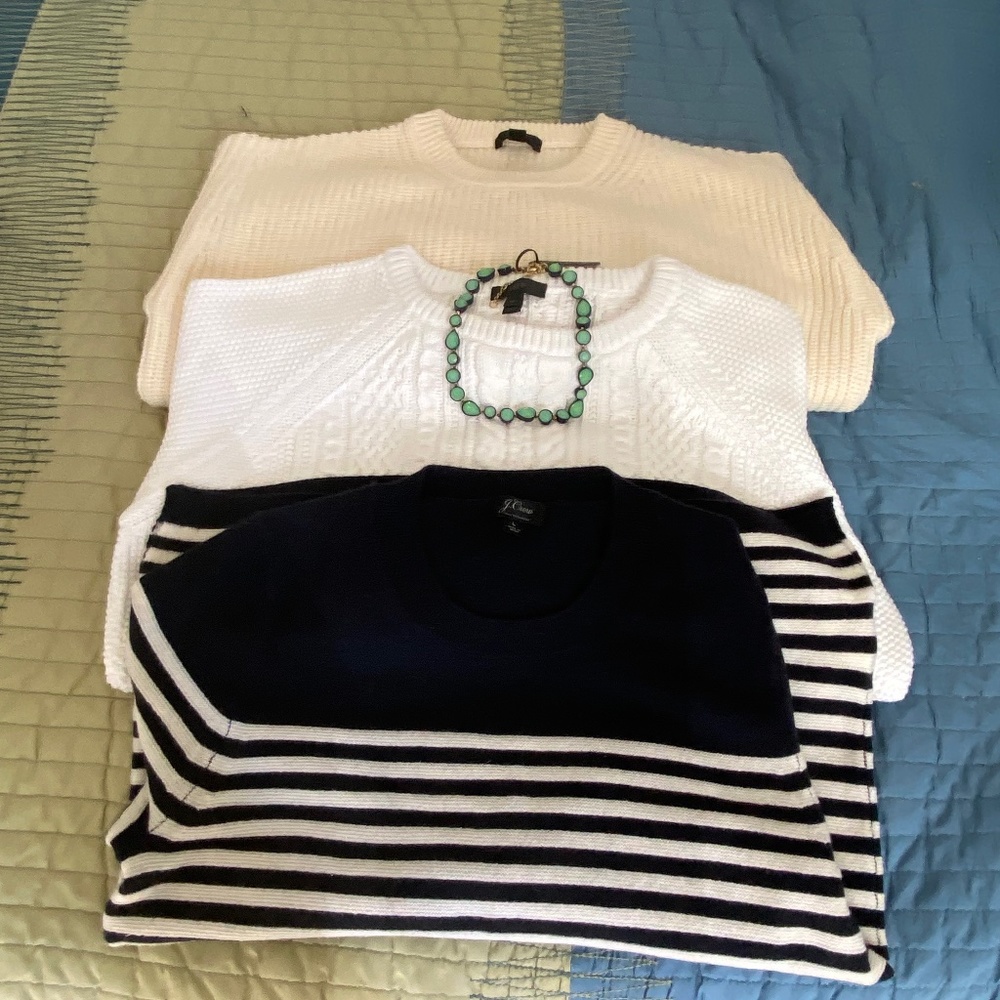 J Crew Bundle Of Sweaters